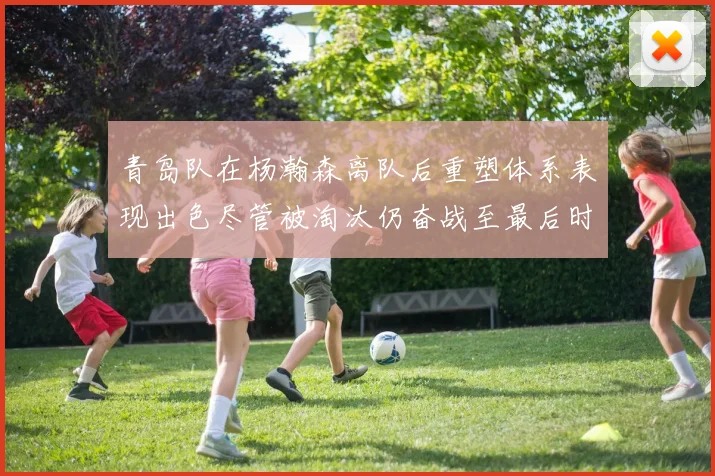 青岛队在杨瀚森离队后重塑体系表现出色尽管被淘汰仍奋战至最后时刻